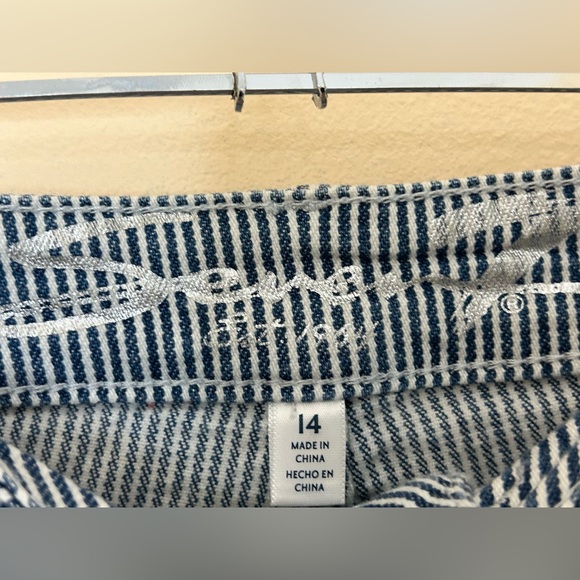 Seven7 sunset Bermuda striped size 14 - Picture 3 of 5